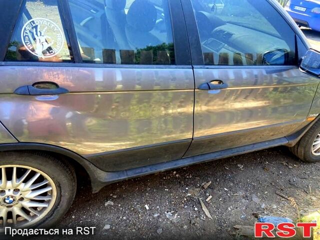 Серый БМВ Х5, объемом двигателя 3 л и пробегом 315 тыс. км за 8350 $, фото 9 на Automoto.ua