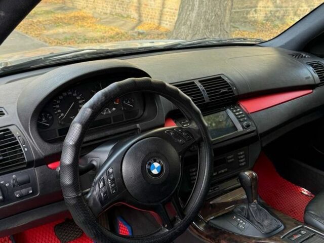 Серый БМВ Х5, объемом двигателя 3 л и пробегом 350 тыс. км за 3450 $, фото 4 на Automoto.ua