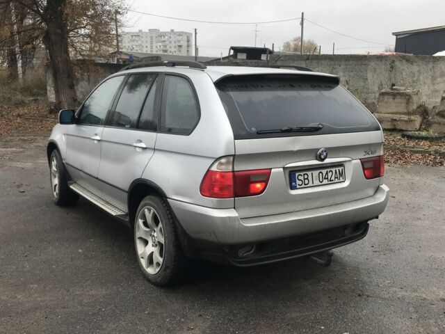 Серый БМВ Х5, объемом двигателя 3 л и пробегом 225 тыс. км за 3700 $, фото 17 на Automoto.ua