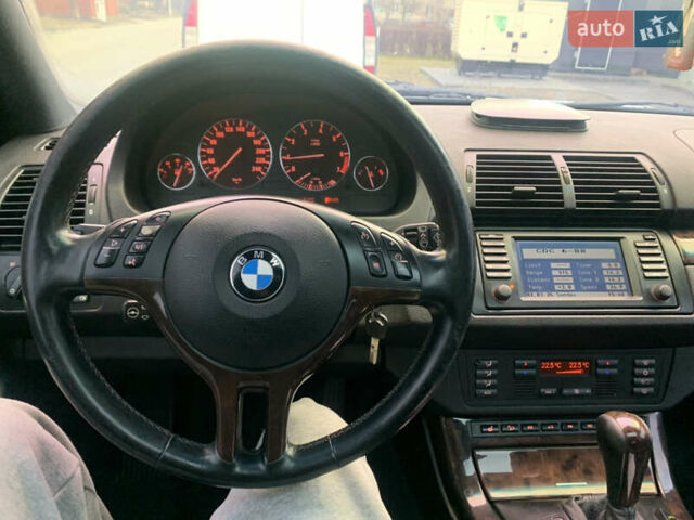 Сірий БМВ Х5, об'ємом двигуна 3 л та пробігом 370 тис. км за 6400 $, фото 26 на Automoto.ua