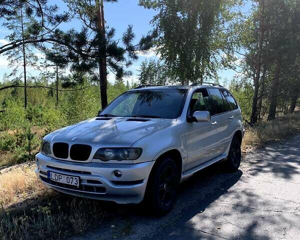 Серый БМВ Х5, объемом двигателя 3 л и пробегом 320 тыс. км за 4500 $, фото 5 на Automoto.ua