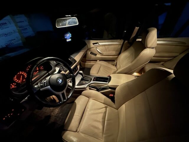 Серый БМВ Х5, объемом двигателя 3 л и пробегом 380 тыс. км за 5900 $, фото 16 на Automoto.ua