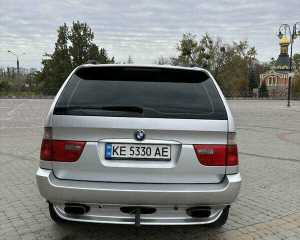 Серый БМВ Х5, объемом двигателя 3 л и пробегом 310 тыс. км за 8500 $, фото 4 на Automoto.ua