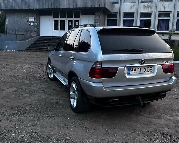 Серый БМВ Х5, объемом двигателя 3 л и пробегом 415 тыс. км за 5700 $, фото 5 на Automoto.ua