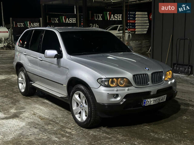 Серый БМВ Х5, объемом двигателя 3 л и пробегом 300 тыс. км за 9890 $, фото 3 на Automoto.ua