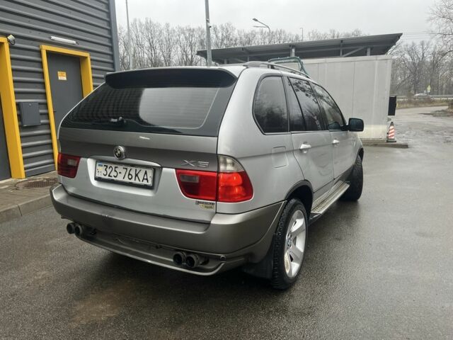 Серый БМВ Х5, объемом двигателя 3 л и пробегом 272 тыс. км за 5700 $, фото 4 на Automoto.ua