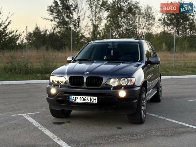 Серый БМВ Х5, объемом двигателя 3 л и пробегом 340 тыс. км за 11500 $, фото 1 на Automoto.ua