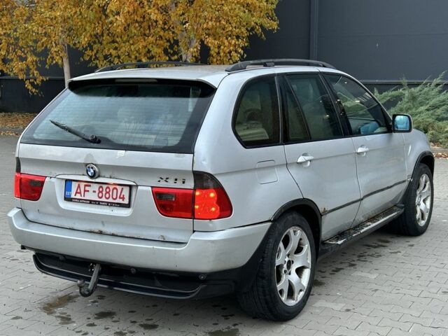 Серый БМВ Х5, объемом двигателя 3 л и пробегом 300 тыс. км за 3450 $, фото 4 на Automoto.ua