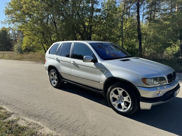 Серый БМВ Х5, объемом двигателя 3 л и пробегом 320 тыс. км за 6300 $, фото 3 на Automoto.ua