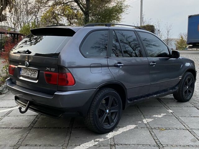 Серый БМВ Х5, объемом двигателя 3 л и пробегом 400 тыс. км за 4650 $, фото 4 на Automoto.ua