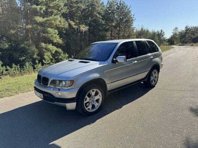 Серый БМВ Х5, объемом двигателя 3 л и пробегом 320 тыс. км за 6300 $, фото 2 на Automoto.ua