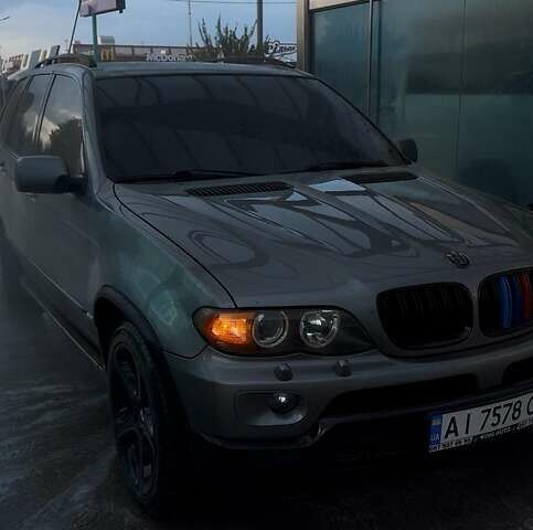 Серый БМВ Х5, объемом двигателя 3 л и пробегом 210 тыс. км за 11500 $, фото 12 на Automoto.ua