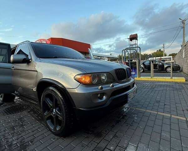 Серый БМВ Х5, объемом двигателя 3 л и пробегом 210 тыс. км за 11500 $, фото 8 на Automoto.ua