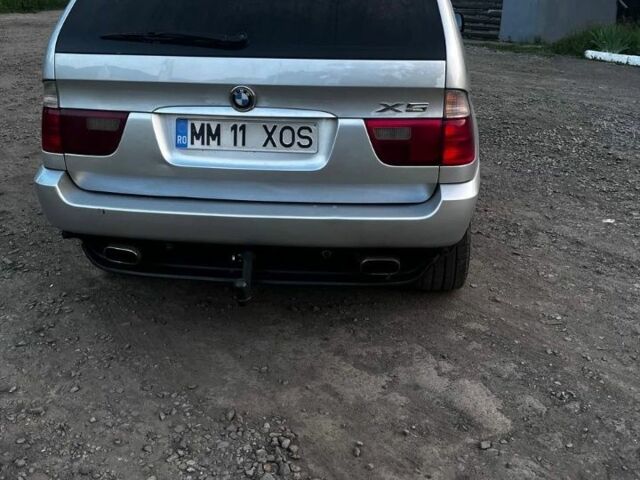 Серый БМВ Х5, объемом двигателя 3 л и пробегом 430 тыс. км за 5700 $, фото 2 на Automoto.ua