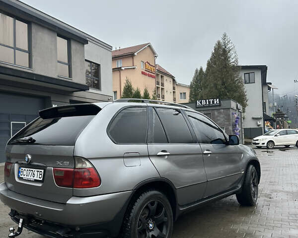 Сірий БМВ Х5, об'ємом двигуна 3 л та пробігом 349 тис. км за 7000 $, фото 4 на Automoto.ua