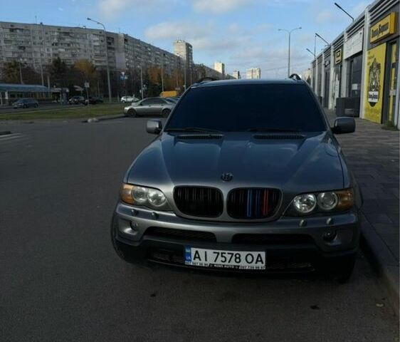 Серый БМВ Х5, объемом двигателя 3 л и пробегом 333 тыс. км за 11500 $, фото 14 на Automoto.ua