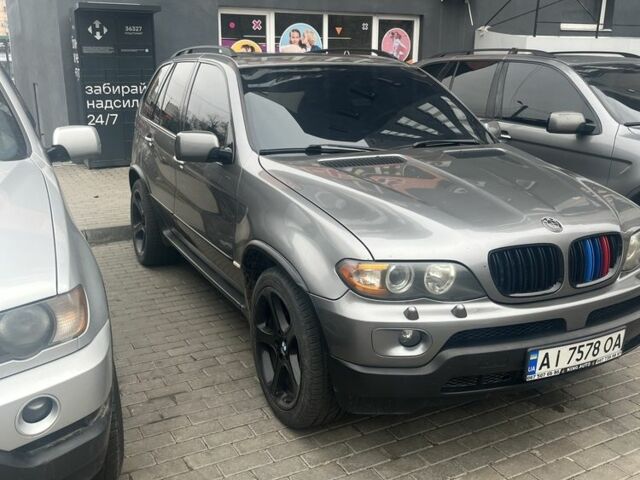Серый БМВ Х5, объемом двигателя 3 л и пробегом 333 тыс. км за 11500 $, фото 9 на Automoto.ua