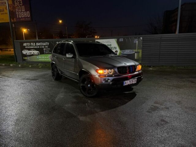 Серый БМВ Х5, объемом двигателя 3 л и пробегом 333 тыс. км за 11500 $, фото 3 на Automoto.ua
