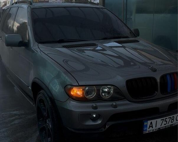 Серый БМВ Х5, объемом двигателя 3 л и пробегом 333 тыс. км за 11500 $, фото 12 на Automoto.ua