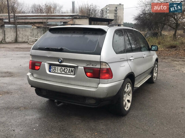 Серый БМВ Х5, объемом двигателя 3 л и пробегом 225 тыс. км за 3700 $, фото 23 на Automoto.ua
