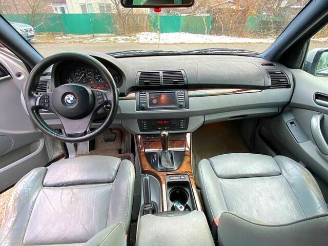 Серый БМВ Х5, объемом двигателя 4.4 л и пробегом 158 тыс. км за 8700 $, фото 3 на Automoto.ua
