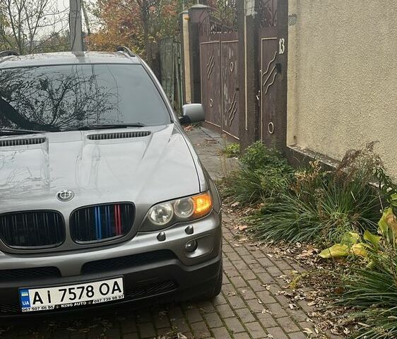 Серый БМВ Х5, объемом двигателя 3 л и пробегом 333 тыс. км за 11500 $, фото 18 на Automoto.ua