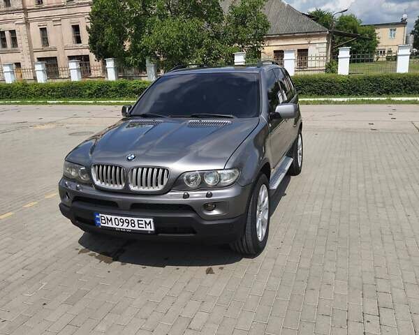 Серый БМВ Х5, объемом двигателя 3 л и пробегом 377 тыс. км за 11500 $, фото 5 на Automoto.ua