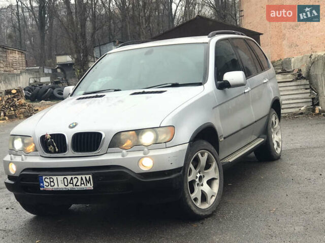 Серый БМВ Х5, объемом двигателя 3 л и пробегом 225 тыс. км за 3700 $, фото 14 на Automoto.ua