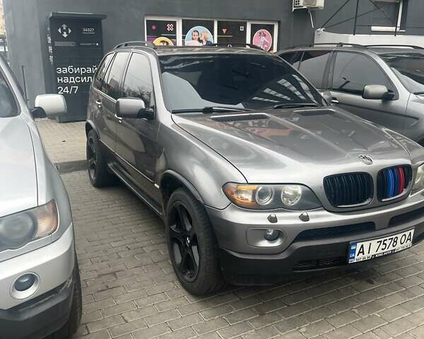 Серый БМВ Х5, объемом двигателя 3 л и пробегом 210 тыс. км за 11500 $, фото 9 на Automoto.ua