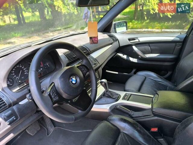 Серый БМВ Х5, объемом двигателя 3 л и пробегом 315 тыс. км за 6912 $, фото 7 на Automoto.ua