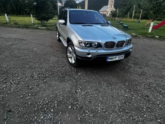 Серый БМВ Х5, объемом двигателя 3 л и пробегом 430 тыс. км за 5700 $, фото 3 на Automoto.ua