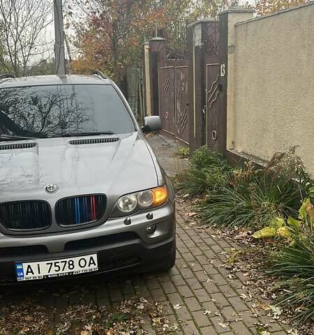 Серый БМВ Х5, объемом двигателя 3 л и пробегом 210 тыс. км за 11500 $, фото 14 на Automoto.ua