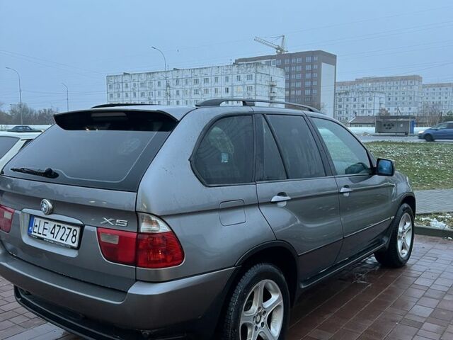 Сірий БМВ Х5, об'ємом двигуна 3 л та пробігом 331 тис. км за 4500 $, фото 4 на Automoto.ua