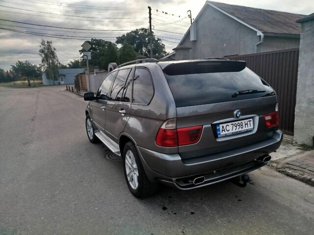 Серый БМВ Х5, объемом двигателя 3 л и пробегом 511 тыс. км за 10399 $, фото 4 на Automoto.ua