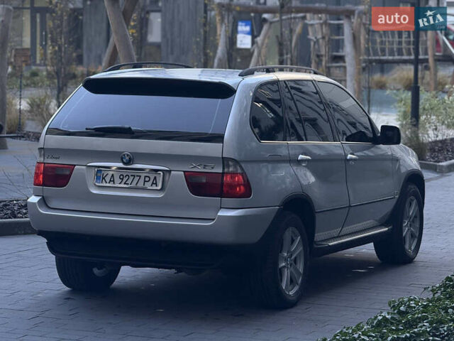 Серый БМВ Х5, объемом двигателя 3 л и пробегом 370 тыс. км за 10000 $, фото 7 на Automoto.ua