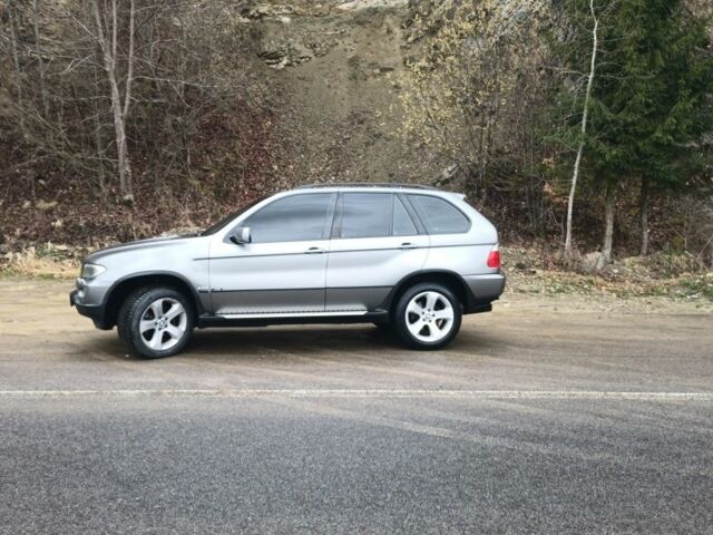 Серый БМВ Х5, объемом двигателя 3 л и пробегом 273 тыс. км за 12000 $, фото 3 на Automoto.ua