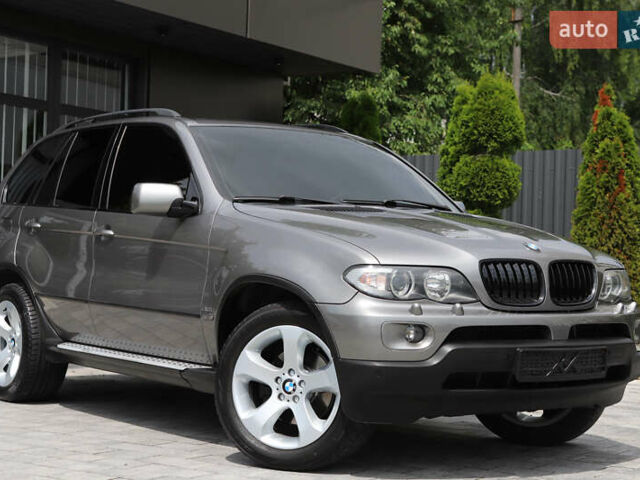 Серый БМВ Х5, объемом двигателя 3 л и пробегом 290 тыс. км за 16500 $, фото 3 на Automoto.ua