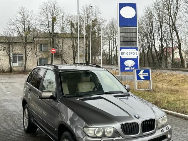 Серый БМВ Х5, объемом двигателя 3 л и пробегом 300 тыс. км за 6200 $, фото 4 на Automoto.ua