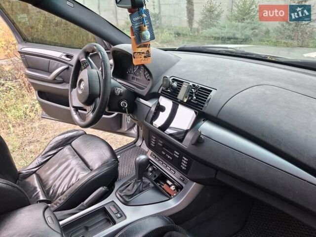 Серый БМВ Х5, объемом двигателя 3 л и пробегом 330 тыс. км за 11400 $, фото 22 на Automoto.ua