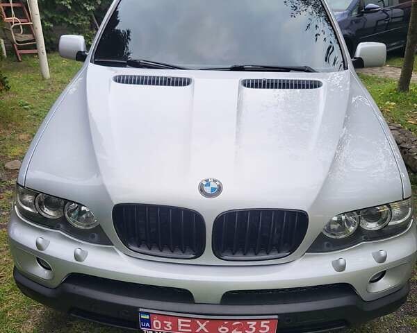 Серый БМВ Х5, объемом двигателя 3 л и пробегом 300 тыс. км за 14200 $, фото 2 на Automoto.ua