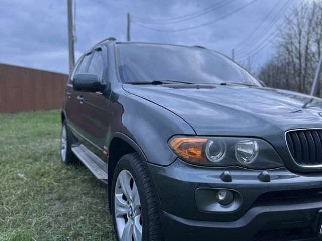 Серый БМВ Х5, объемом двигателя 3 л и пробегом 373 тыс. км за 6400 $, фото 3 на Automoto.ua