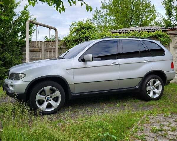 Серый БМВ Х5, объемом двигателя 3 л и пробегом 230 тыс. км за 14200 $, фото 2 на Automoto.ua