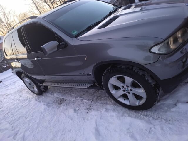 Серый БМВ Х5, объемом двигателя 3 л и пробегом 273 тыс. км за 12000 $, фото 12 на Automoto.ua