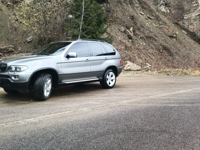 Серый БМВ Х5, объемом двигателя 3 л и пробегом 273 тыс. км за 12000 $, фото 4 на Automoto.ua