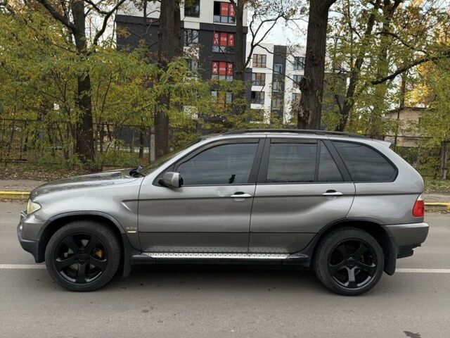 Серый БМВ Х5, объемом двигателя 3 л и пробегом 280 тыс. км за 4500 $, фото 1 на Automoto.ua