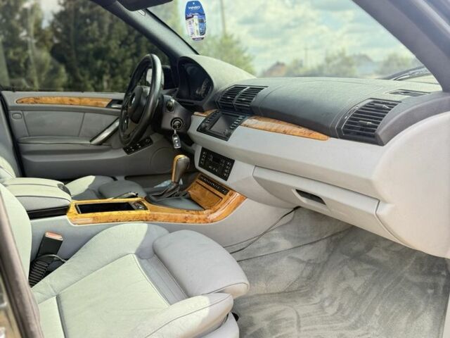 Серый БМВ Х5, объемом двигателя 3 л и пробегом 400 тыс. км за 6100 $, фото 18 на Automoto.ua