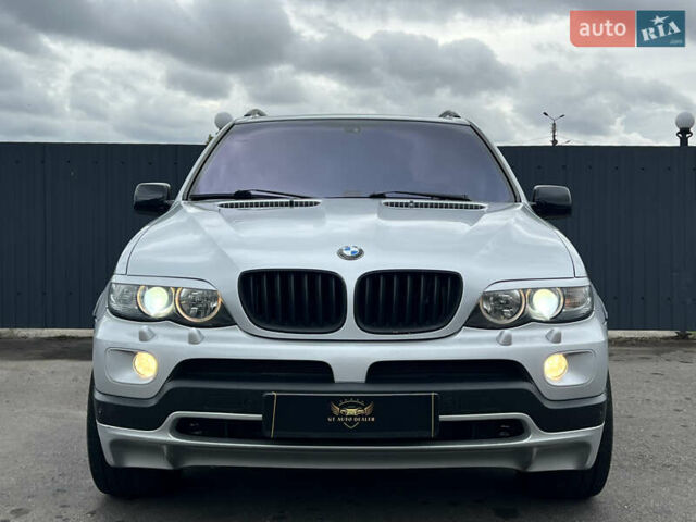 Серый БМВ Х5, объемом двигателя 4.8 л и пробегом 205 тыс. км за 11500 $, фото 1 на Automoto.ua