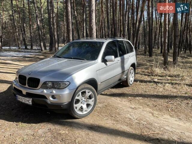 Серый БМВ Х5, объемом двигателя 3 л и пробегом 375 тыс. км за 10500 $, фото 9 на Automoto.ua
