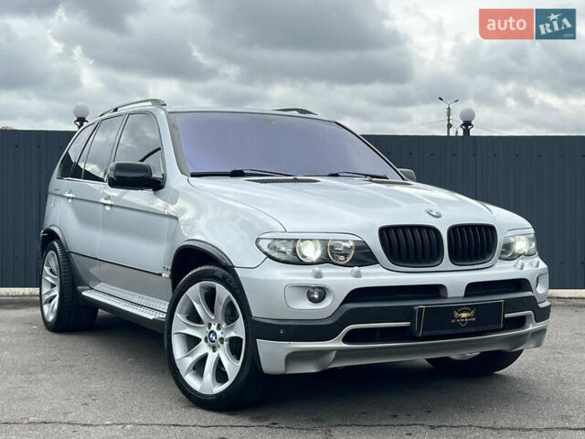 Серый БМВ Х5, объемом двигателя 4.8 л и пробегом 205 тыс. км за 11500 $, фото 2 на Automoto.ua