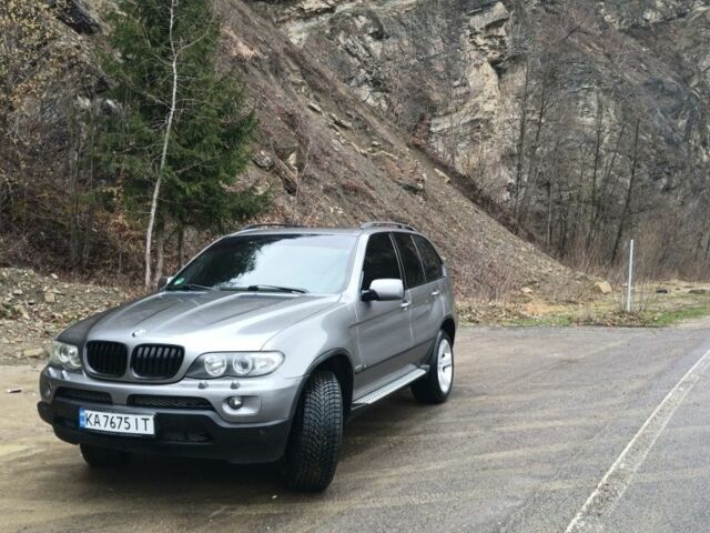 Серый БМВ Х5, объемом двигателя 3 л и пробегом 273 тыс. км за 12000 $, фото 6 на Automoto.ua